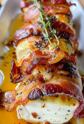 Million Dollar Bacon Goat Cheese Appetizer Log