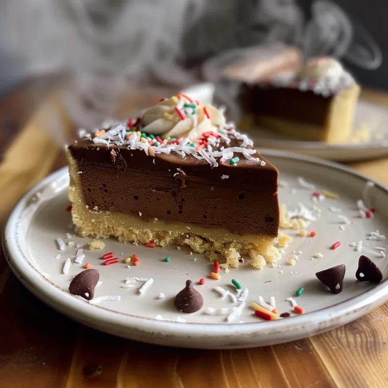 Mint Chocolate Tart (Paleo, Vegan, No Bake)