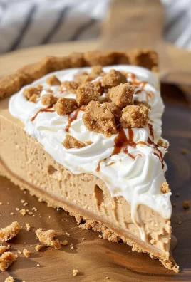 No Bake Biscoff Pie