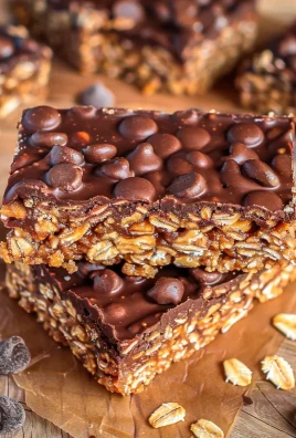No Bake Chocolate Oatmeal Bars