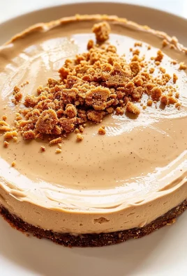 No Bake Cookie Butter Cheesecake