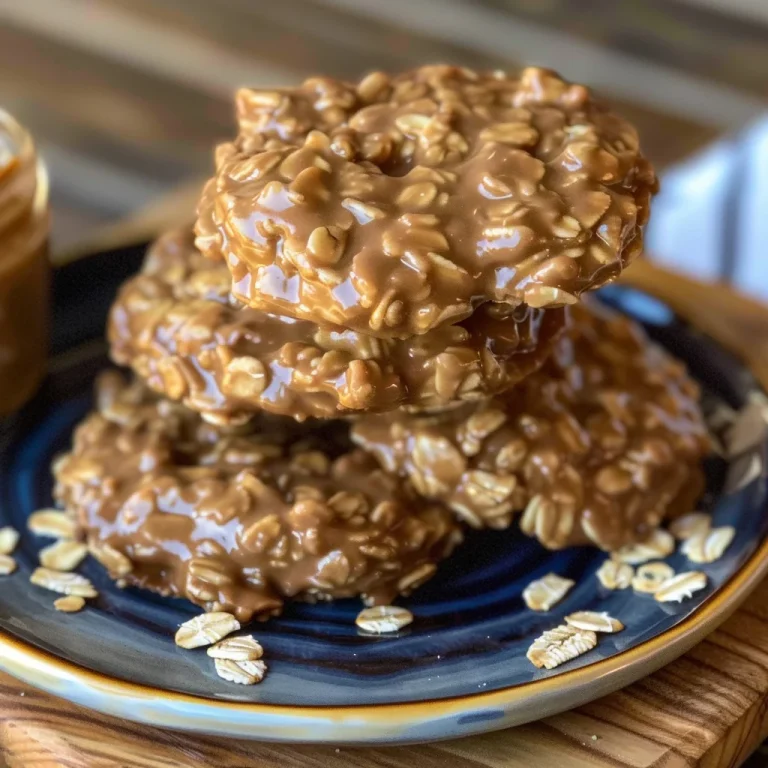 No Bake Cookies with Cookie Butter