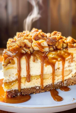 Salted Caramel Apple Pie Cheesecake Recipe