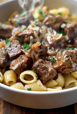 Savory Steak Bites & Pasta