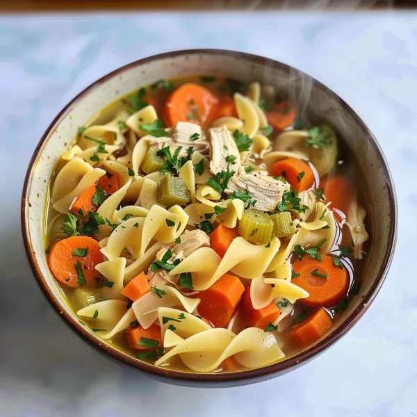 Slow Cooker Chicken Noodle Soup