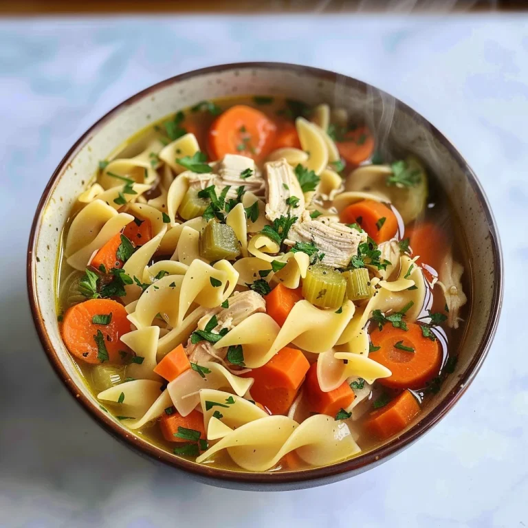 Slow Cooker Chicken Noodle Soup