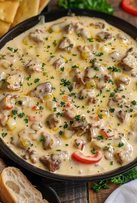 Slow Cooker Philly Cheesesteak Dip