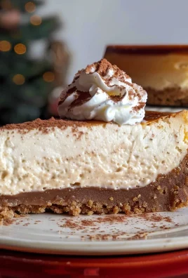 Spiced Chai Cheesecake + Gingersnap Crust