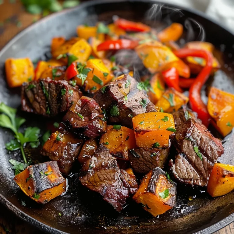 Steak Bites with Sweet Potatoes and Peppers: An Incredible Ultimate Recipe