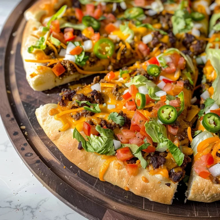 Taco Pizza Appetizer: A Delightful Fusion of Flavors