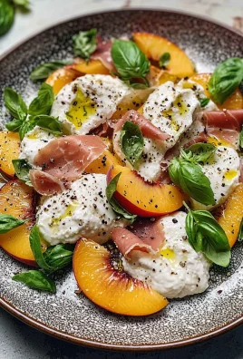 10-Minute Peach & Burrata Salad