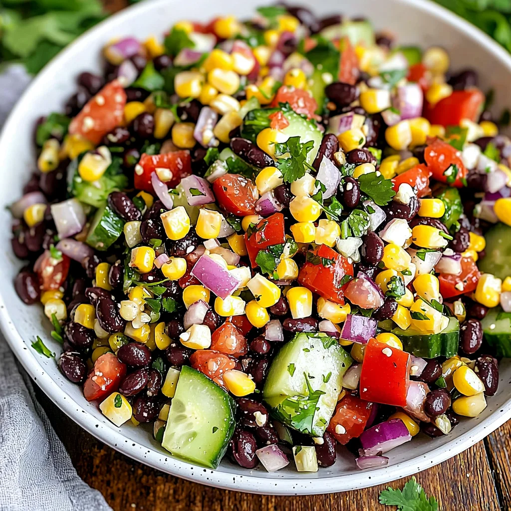 Black Bean Corn Salad Recipe