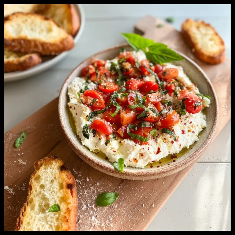 Bruschetta Dip: A Vibrant and Flavorful Appetizer to Delight Your Guests