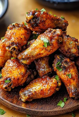 Cajun Spiced Chicken Wings: A Flavorful, Crispy Delight