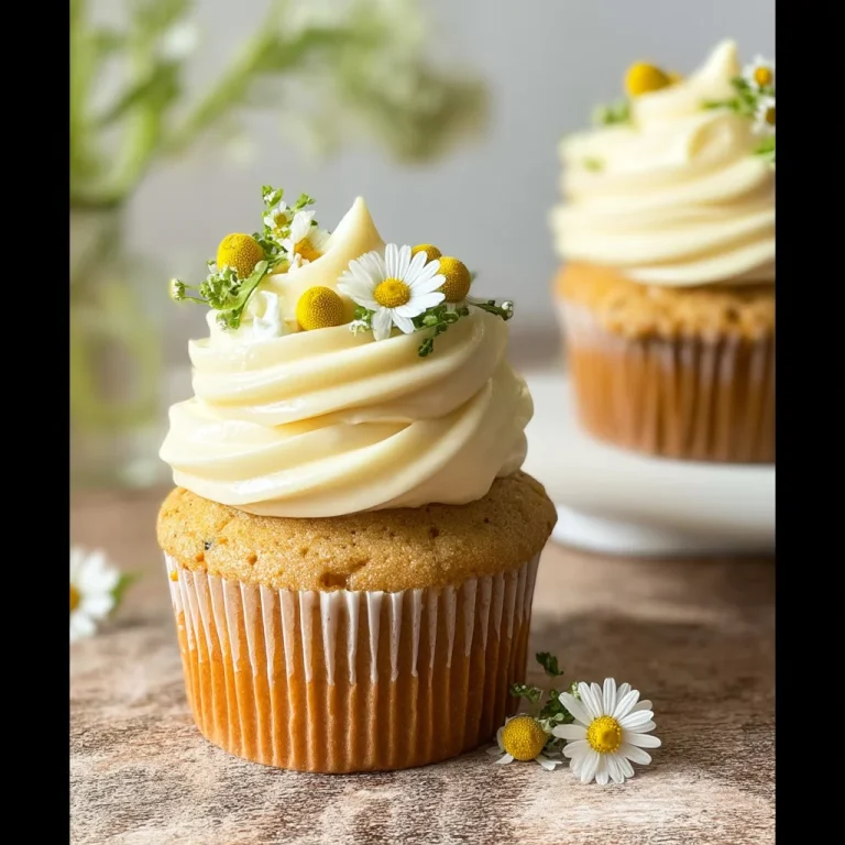 Chamomile Cupcakes
