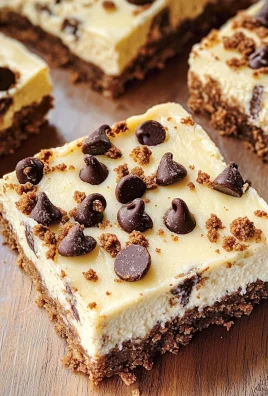 Chocolate Chip Cookie Cheesecake Bars
