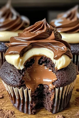 Chocolate Coffee Cream Cupcakes Recipe You'll Love