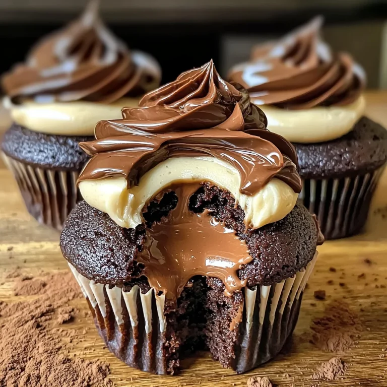 Chocolate Coffee Cream Cupcakes Recipe You'll Love