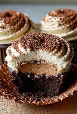 Chocolate Tiramisu Cupcakes