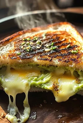 Creamy Avocado Grilled Cheese