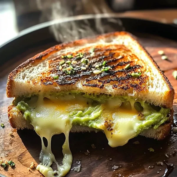 Creamy Avocado Grilled Cheese