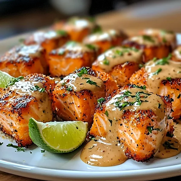 Crispy Bang Bang Salmon Bites
