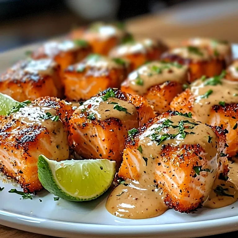 Crispy Bang Bang Salmon Bites