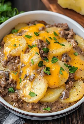 Crockpot Hamburger Potato Casserole