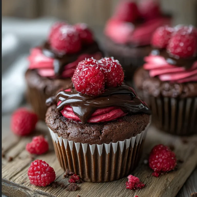 Decadent Raspberry Chocolate Lava Cupcakes You'll Adore