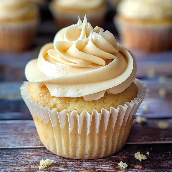 Easy Almond Cupcakes (With Almond Buttercream)
