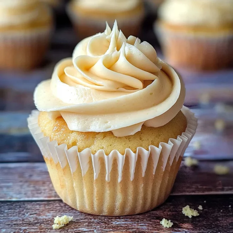 Easy Almond Cupcakes (With Almond Buttercream)