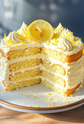 Easy Lemon Birthday Cake Recipe