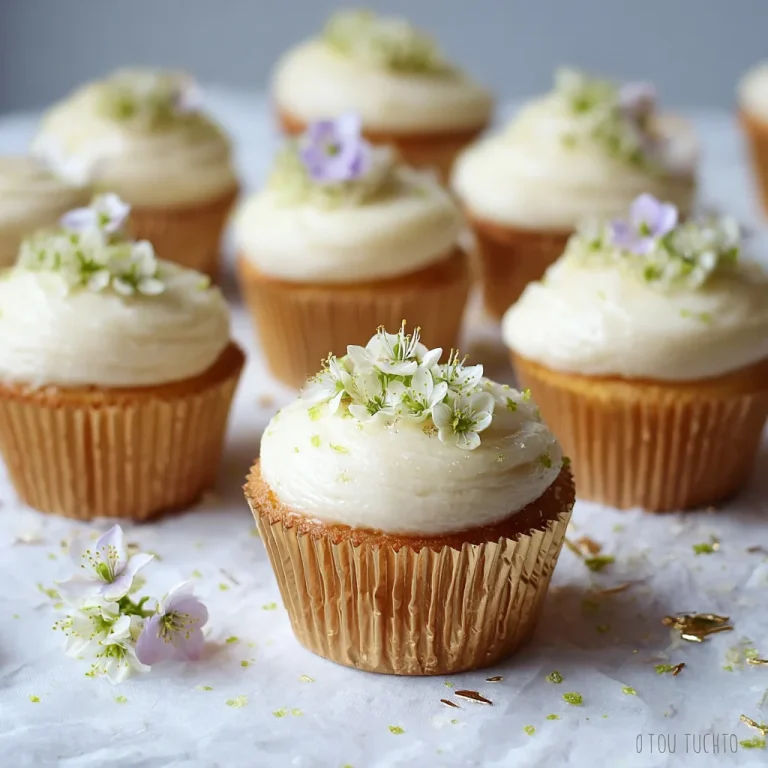 Elderflower Cupcakes