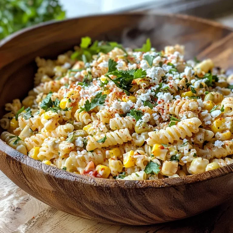 Elote Pasta Salad Recipe (Mexican Street Corn)