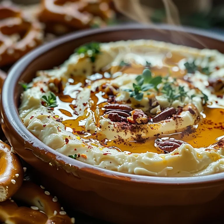 Hot Honey Cheese Dip