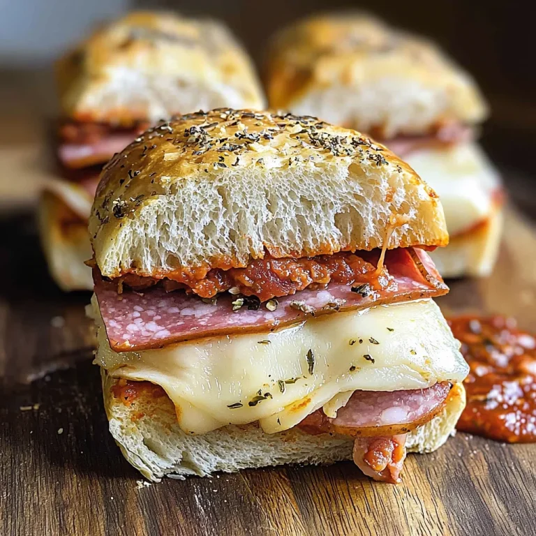 Hot Italian Sub Sliders