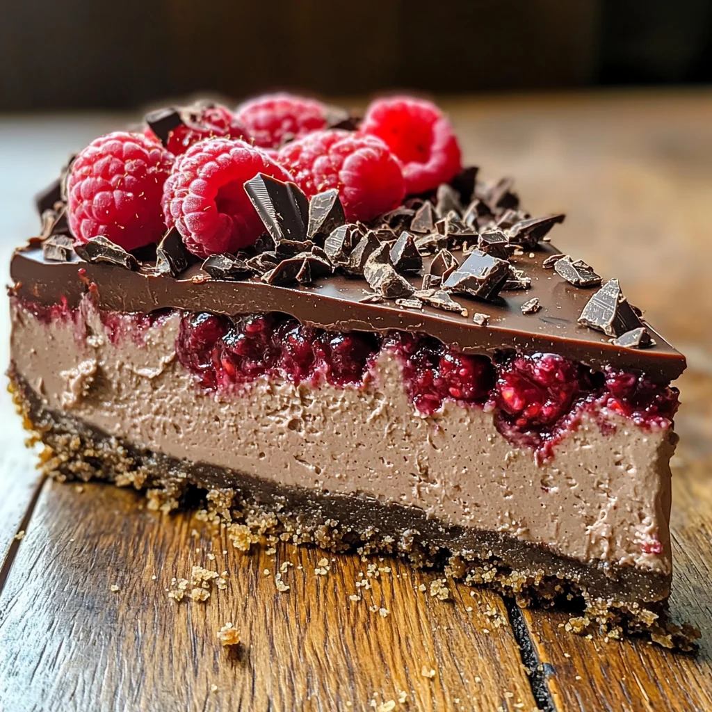 Indulge in Decadent Dark Chocolate Raspberry Cheesecake image 4