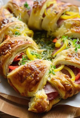 Italian Crescent Roll Sandwich Bake - Easy Party Favorite