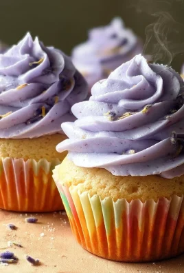 Lavender Earl Grey Tea Cupcakes