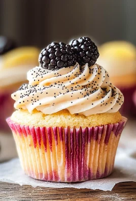 Lemon Poppy Seed Cupcakes