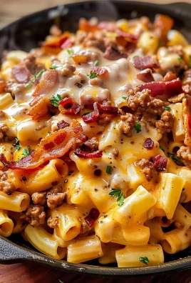 Loaded Bacon Cheeseburger Pasta You'll Crave Again and Again