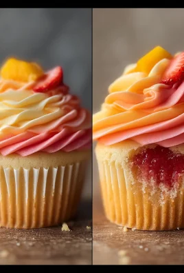 Mango Strawberry Sunset Cupcakes: A Delightful Recipe!