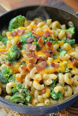 One-Pot Bacon Broccoli Mac and Cheese