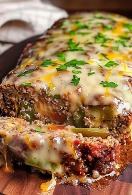 Philly Cheesesteak Meatloaf: A Cheesy, Beefy Twist on a Comfort Food Classic