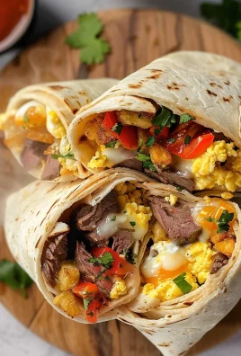 Steak and Egg Breakfast Burrito