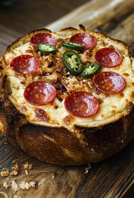 That's amore! cheesy BREAD BOWL PIZZA DIP!
