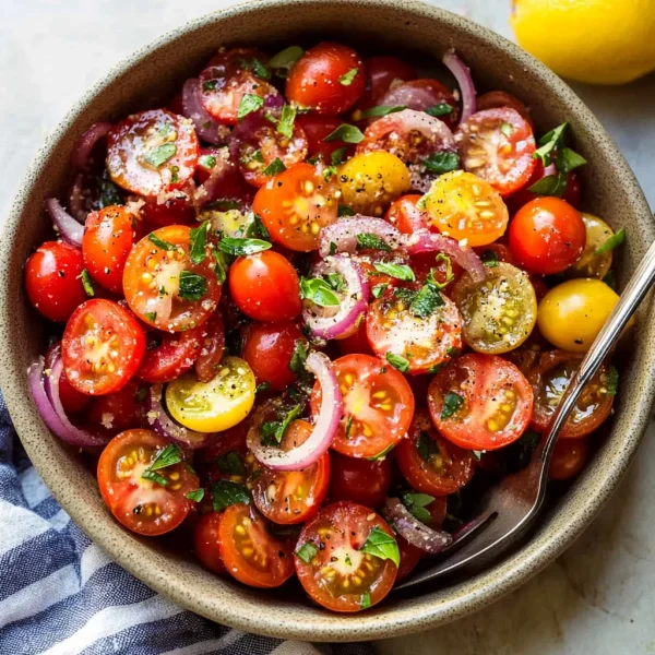The Best Summer Cherry Tomato Salad Recipe