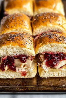 Turkey Cranberry Sliders