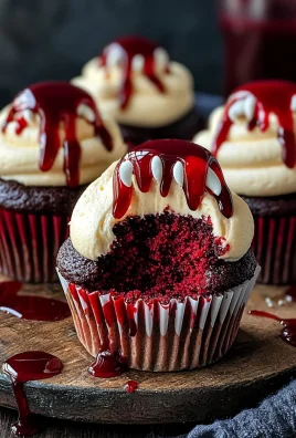 Vampire Bite Halloween Cupcakes: A Spooky Delight with a Deliciously Sinister Twist