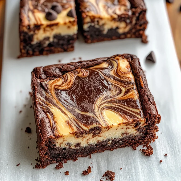 Cheesecake Brownies